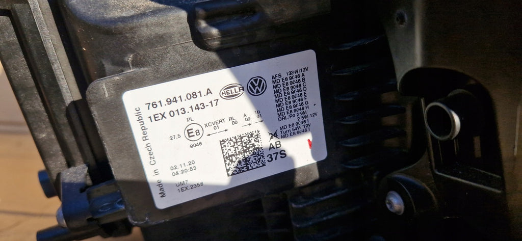 Frontscheinwerfer VW Touareg 761941081A Full LED Links Scheinwerfer Headlight