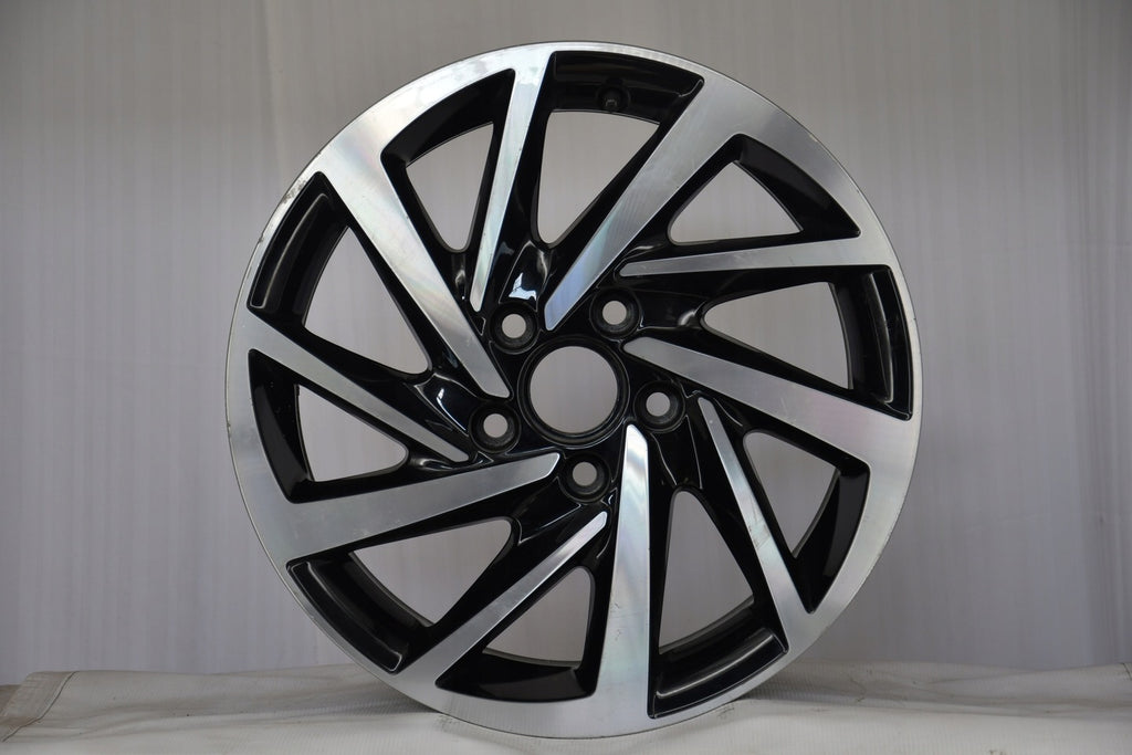 1x Alufelge 16 Zoll 6.5" 5x112 46ET 5G0601025DS VW Rim Wheel