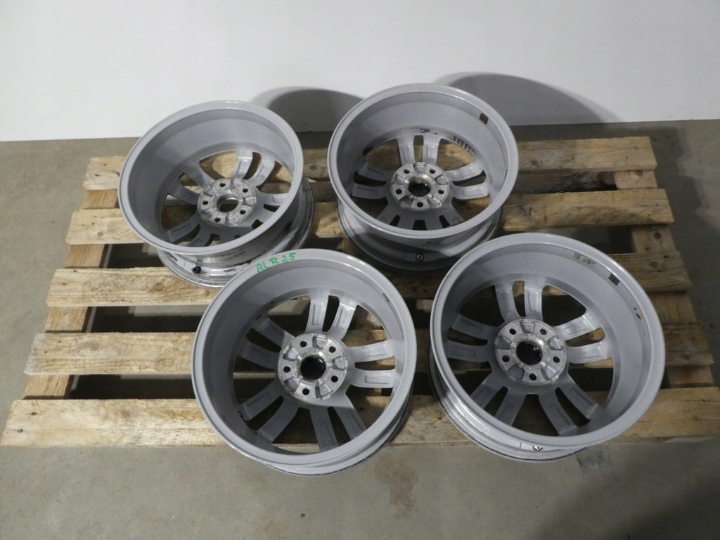 4x Alufelge 16 Zoll 6.5" 5x112 33ET Glanz Silber 5N0601025 VW Tiguan Rim Wheel FEL9518293500xi