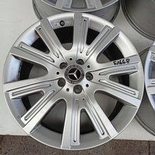 Laden Sie das Bild in den Galerie-Viewer, 4x Alufelge 19 Zoll 8.5" 5x112 62ET Glanz Silber A1664011702 Mercedes-Benz W166 FEL7686749462gc