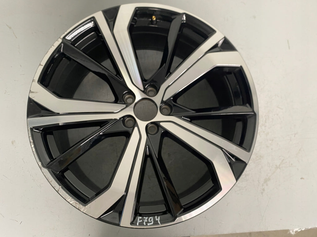 1x Alufelge 21 Zoll 8.5" 5x108 49 5ET Glanz Schwarz 32134533 Volvo Xc90 Xc60 FEL8529592214iv