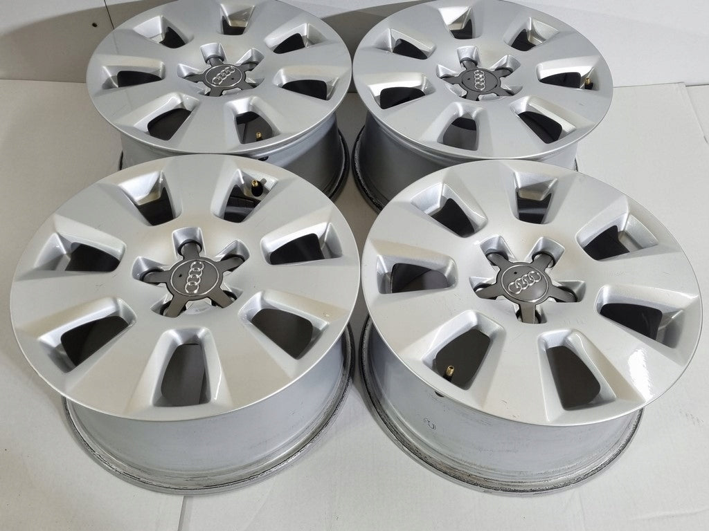 4x Alufelge 16 Zoll 7.5" 5x112 37ET Glanz Silber 4G0601025 Audi Rim Wheel FEL5117875137xc