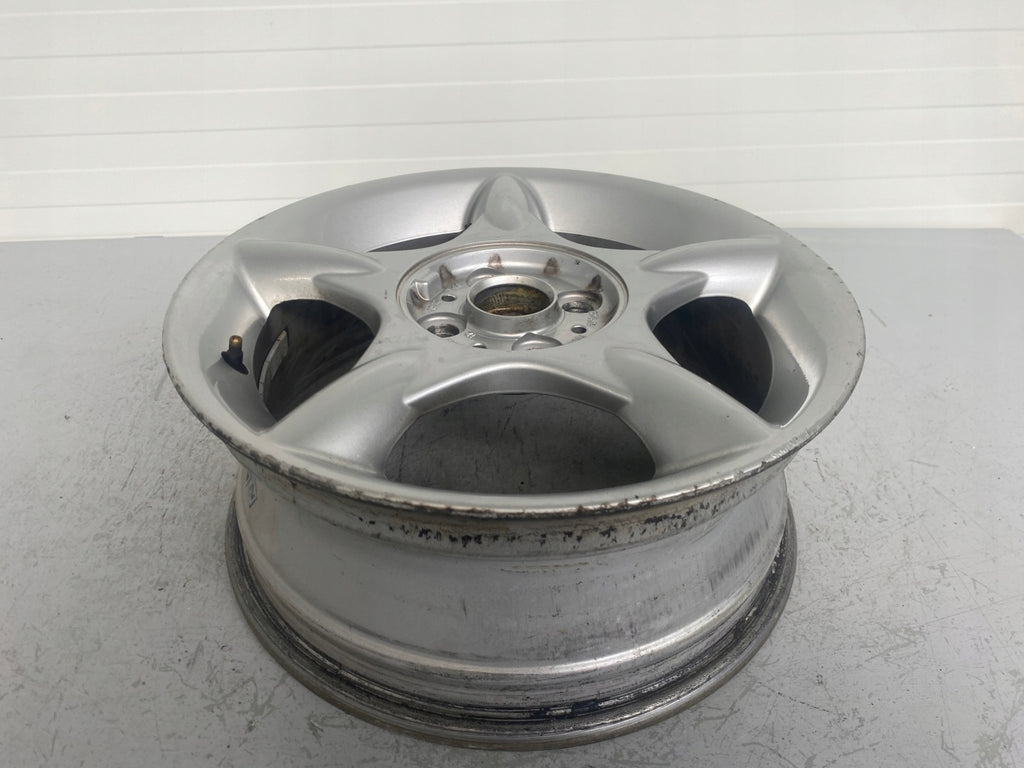 1x Alufelge 16 Zoll 6.5" 4x100 48ET Glanz Silber Mini R50 Rim Wheel FEL2356997270lu