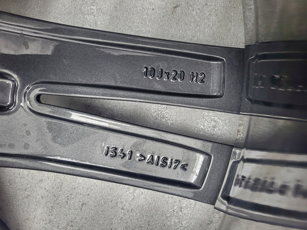 1x Alufelge 20 Zoll 10.0" 5x112 41ET Glanz Silber 7850582 BMW G32 7 G11 G12 Mg 6 FEL4678236424bx