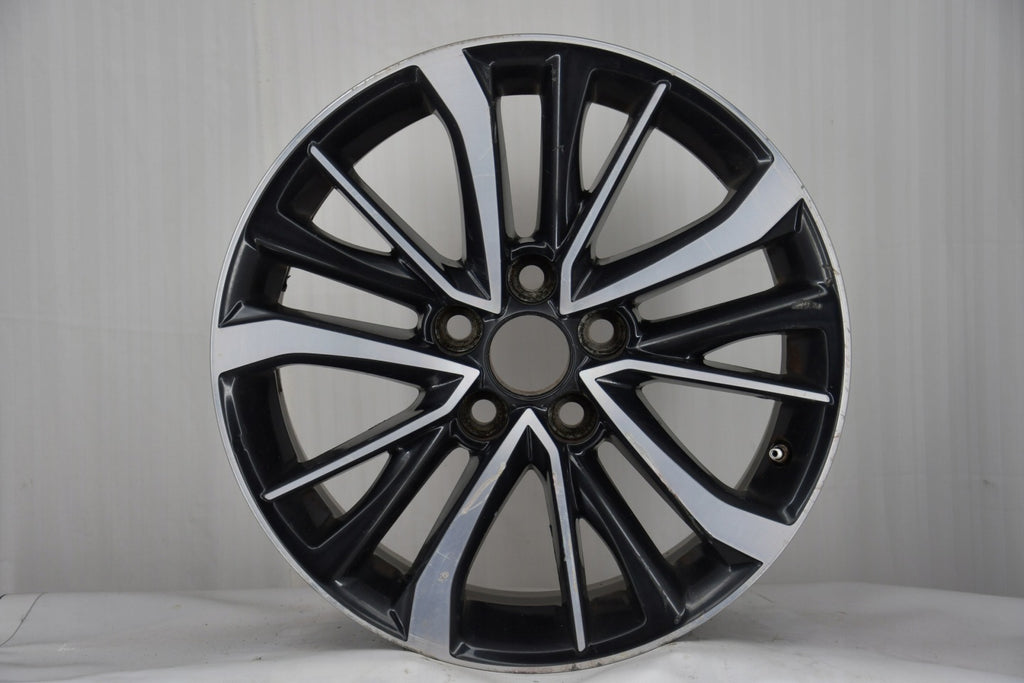 1x Alufelge 17 Zoll 7.0" 5x114.3 45ET Glanz Mg Rim Wheel FEL6616556219kn