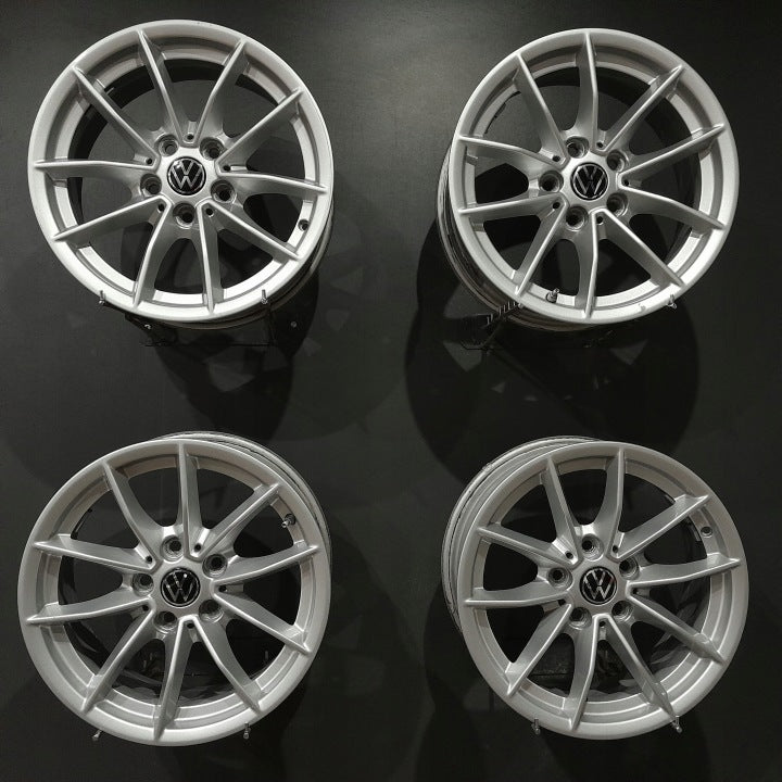 4x Alufelge 16 Zoll 6.5" 5x112 22ET 6876921-F605292 Audi I Rim Wheel FEL5686507275ds