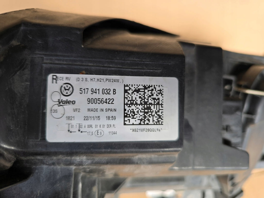 Frontscheinwerfer VW Sportsvan 517941032 Rechts Scheinwerfer Headlight