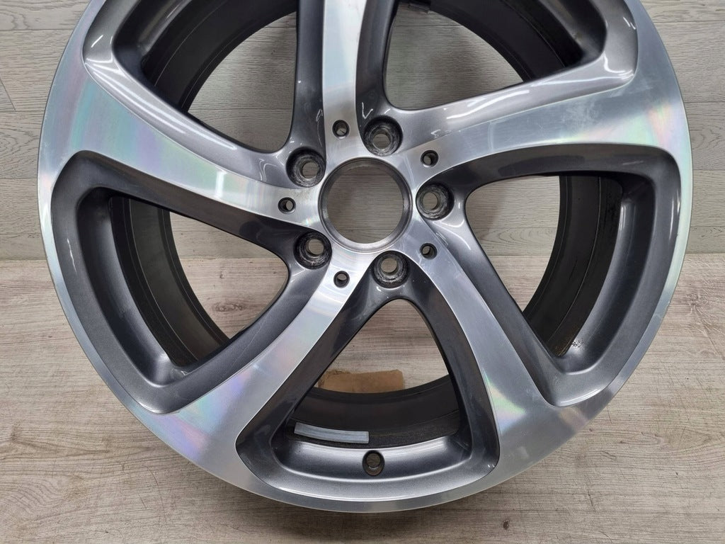 1x Alufelge 18 Zoll 8.0" 5x112 43ET Glanz Schwarz A2134013200 Mercedes-Benz W213 FEL5027656667ih