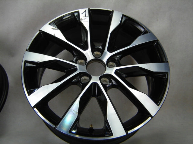 1x Alufelge 17 Zoll 7.0" 5x108 50ET Glanz Schwarz 31650337 Volvo V60 V40