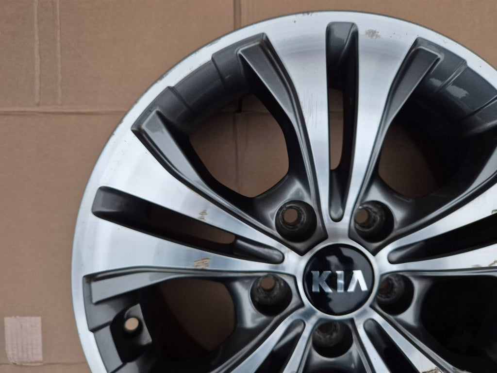1x Alufelge 16 Zoll 6.0" 5x114.3 51ET Glanz Graphit 529101P650 Kia Venga Mg FEL6524467843tb