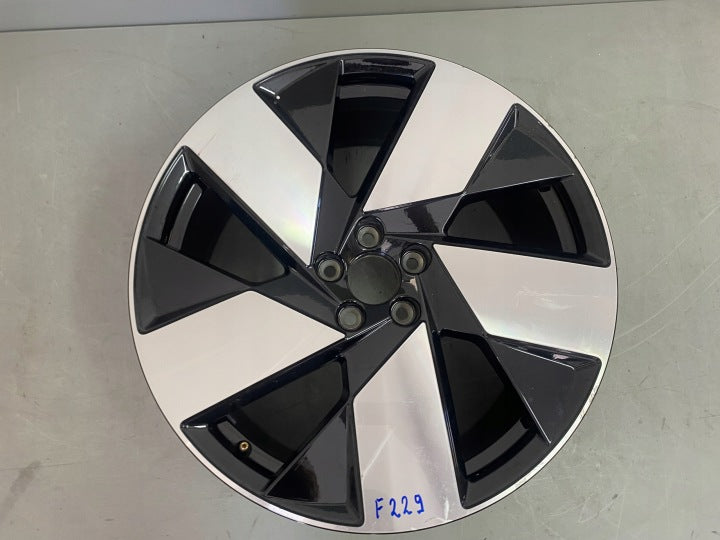 1x Alufelge 20 Zoll 9.0" 5x108 58ET Glanz Schwarz 32143630 Volvo Xc40 Rim Wheel FEL2461049202qw