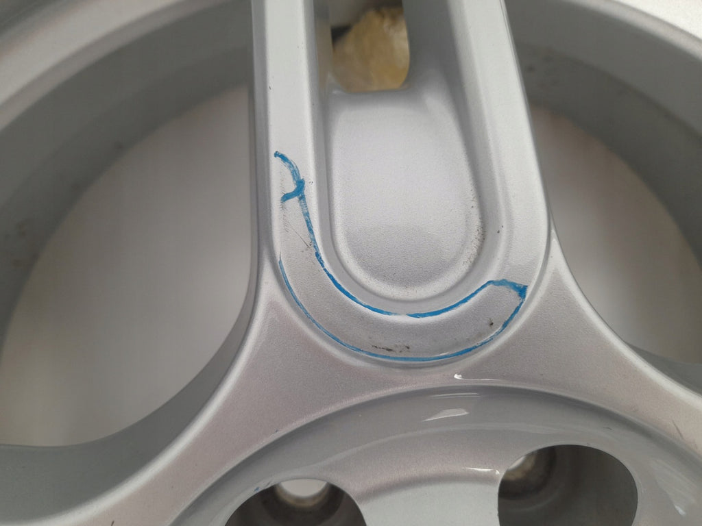 1x Alufelge 16 Zoll 6.0" 5x100 45ET Glanz Silber 0130248001 VW Rim Wheel FEL1357533275sf