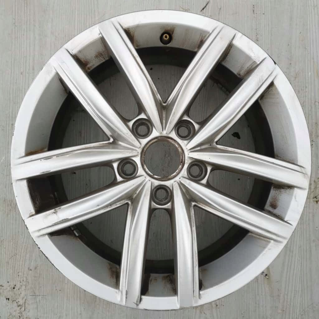 1x Alufelge 16 Zoll 6.5" 5x112 46ET Glanz Silber 5G0601025CS VW Golf Vii FEL6316331036ke