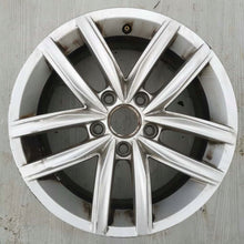 Load image into Gallery viewer, 1x Alufelge 16 Zoll 6.5" 5x112 46ET Glanz Silber 5G0601025CS VW Golf Vii FEL6316331036ke