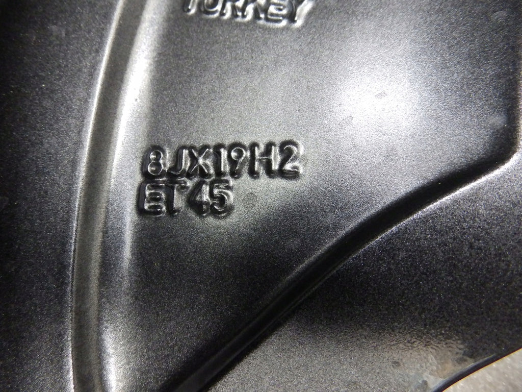 1x Alufelge 19 Zoll 8.0" 5x112 45ET Glanz Grau 11A601025 Mg Rim Wheel