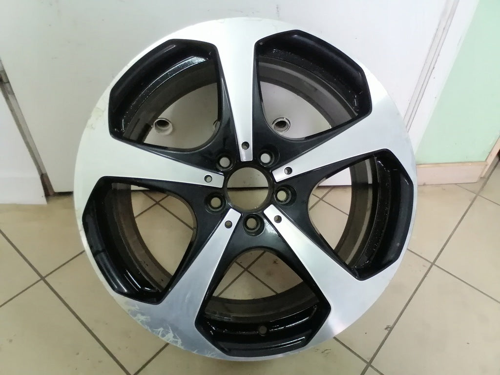 1x Alufelge 18 Zoll 8.5" 5x112 56ET Schwarz A2054014700 Mercedes-Benz Rim Wheel FEL2956352757tz