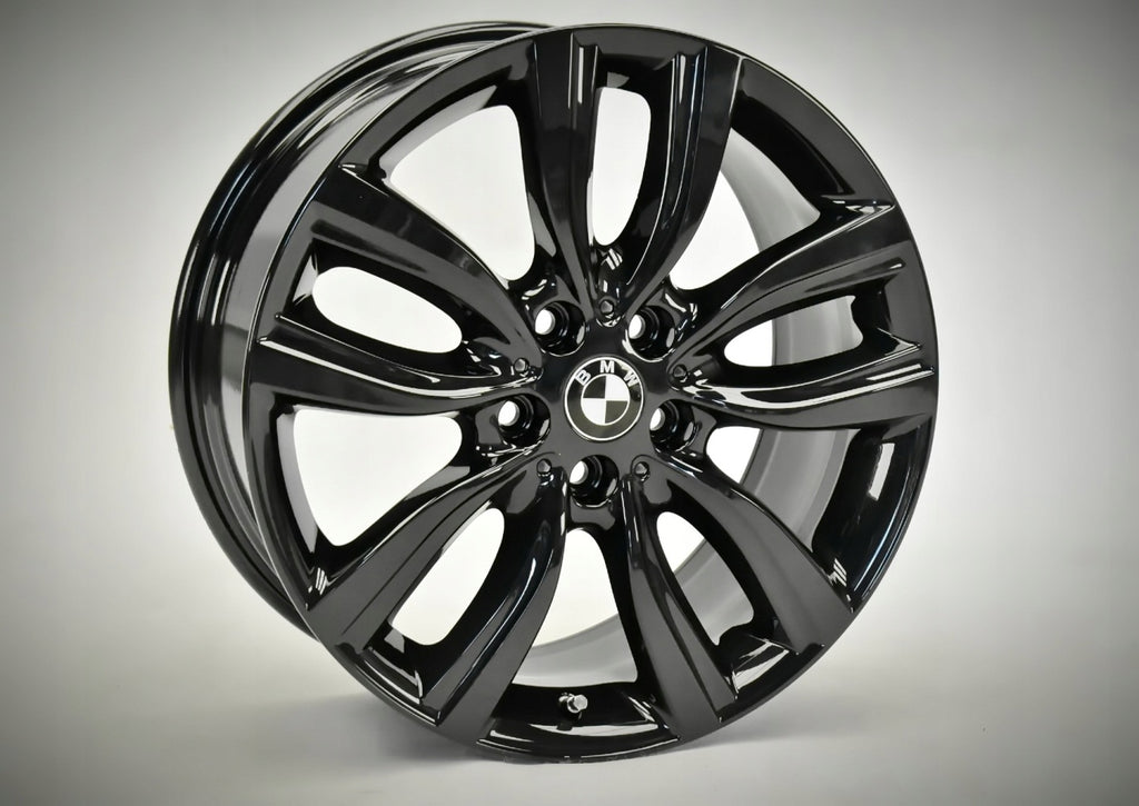 4x Alufelge 18 Zoll 8.0" 5x112 57ET Glanz Schwarz 6855094 BMW Active F45 2 F46 FEL8708222930jl