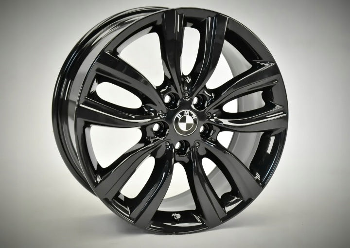 4x Alufelge 18 Zoll 8.0" 5x112 57ET Glanz Schwarz 6855094 BMW Active F45 2 F46 FEL8708222930jl