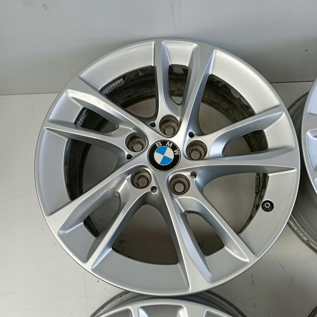4x Alufelge 16 Zoll 7.0" 5x112 47ET Glanz Silber 6855083 BMW 2 F45 1 F40 F46 FEL8286290068ei