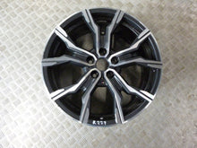 Load image into Gallery viewer, 1x Alufelge 19 Zoll 8.0" 5x112 47ET Glanz Graphit 8092163 BMW F39 X1 F48 Mg FEL7067589450ln