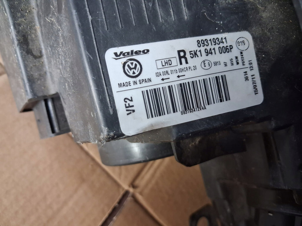 Frontscheinwerfer VW Golf VI 5K1941005P Ein Satz Scheinwerfer Headlight SCH2088511267sb