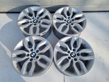 Load image into Gallery viewer, 4x Alufelge 17 Zoll 7.5" 5x120 32ET Glanz Silber 6787576 BMW F25 Rim Wheel FEL2589935839hg