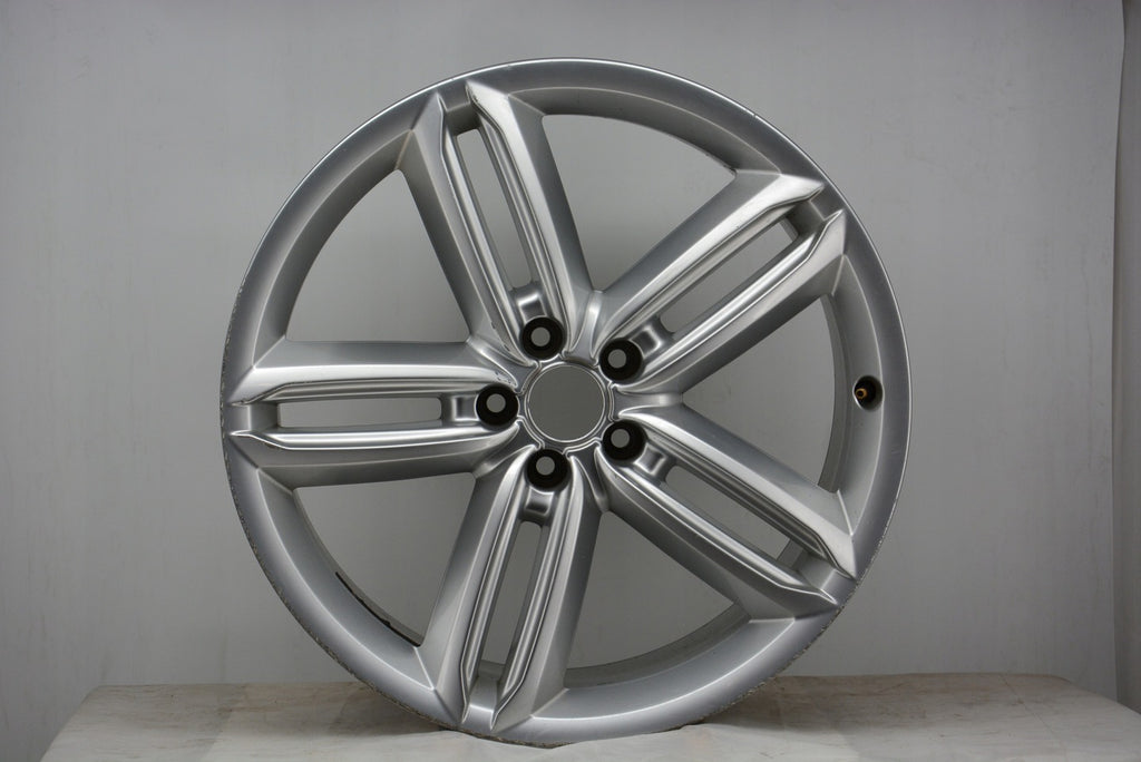 1x Alufelge 20 Zoll 8.5" 5x112 43ET Glanz Silber 4G9601025G Audi Rim Wheel