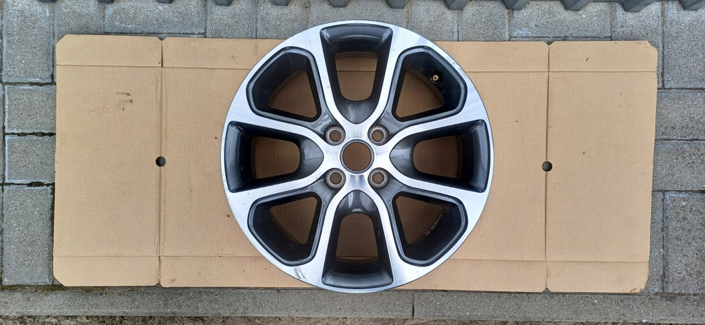 1x Alufelge 16 Zoll 6.5" 4x100 51ET Glanz Graphit 52910-G6400 Kia Picanto Mg FEL4448878360at