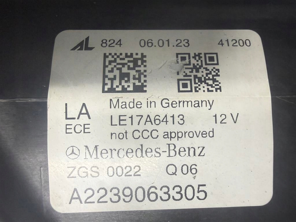 Frontscheinwerfer Mercedes-Benz W223 A2239063305 Full LED Links Headlight SCH9552043908dn