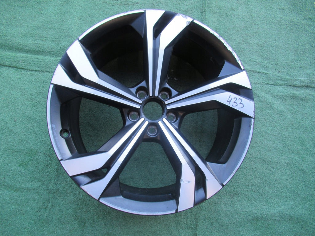 1x Alufelge 20 Zoll 8.5" 5x112 38ET Matt Schwarz 83A601025 Audi Q3 Rim Wheel FEL5977535751lr