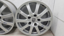 Load image into Gallery viewer, 4x Alufelge 17 Zoll 7.5&quot; 5x130 53ET Silber 7L5601025P Porsche Rim Wheel