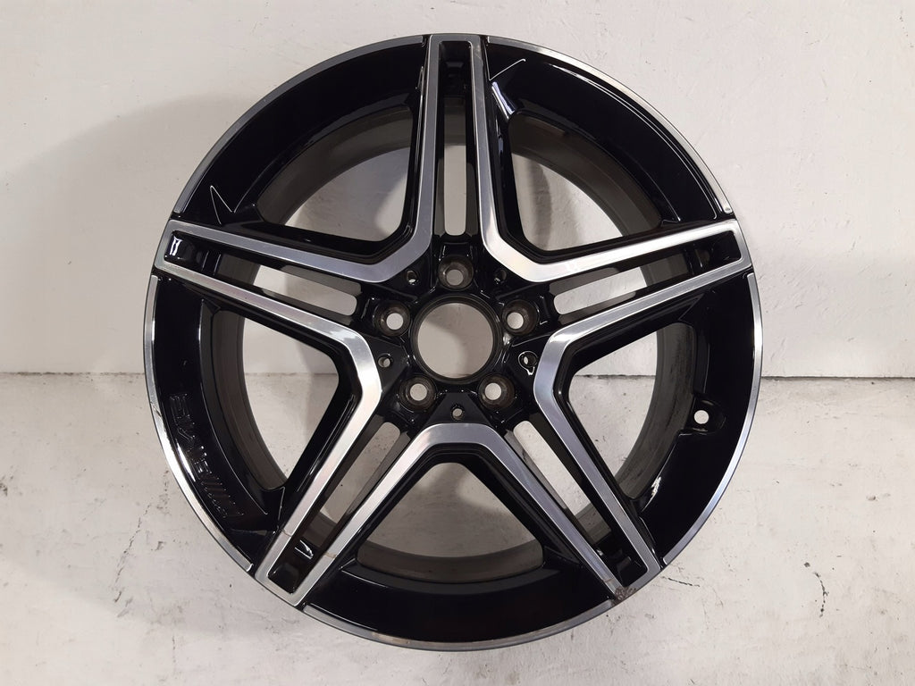 1x Alufelge 18 Zoll 7.5" 5x112 49ET Glanz Grau A1774011500 Mercedes-Benz