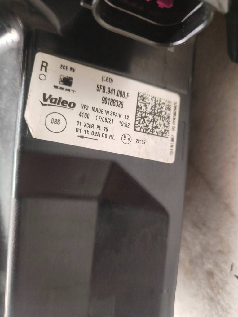 Frontscheinwerfer Seat Leon 5FB941008F Full LED Rechts Scheinwerfer Headlight