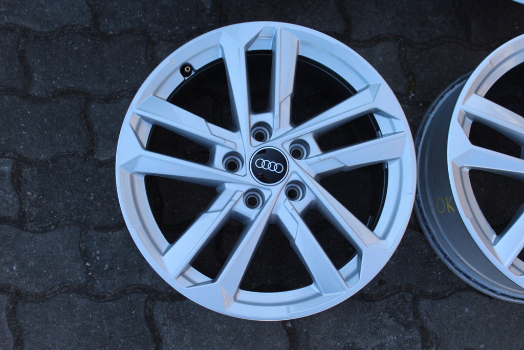 4x Alufelge 17 Zoll 6.5" 5x112 43ET Glanz Silber 8Y0601025L Audi A3 Rim Wheel FEL2458177779kv