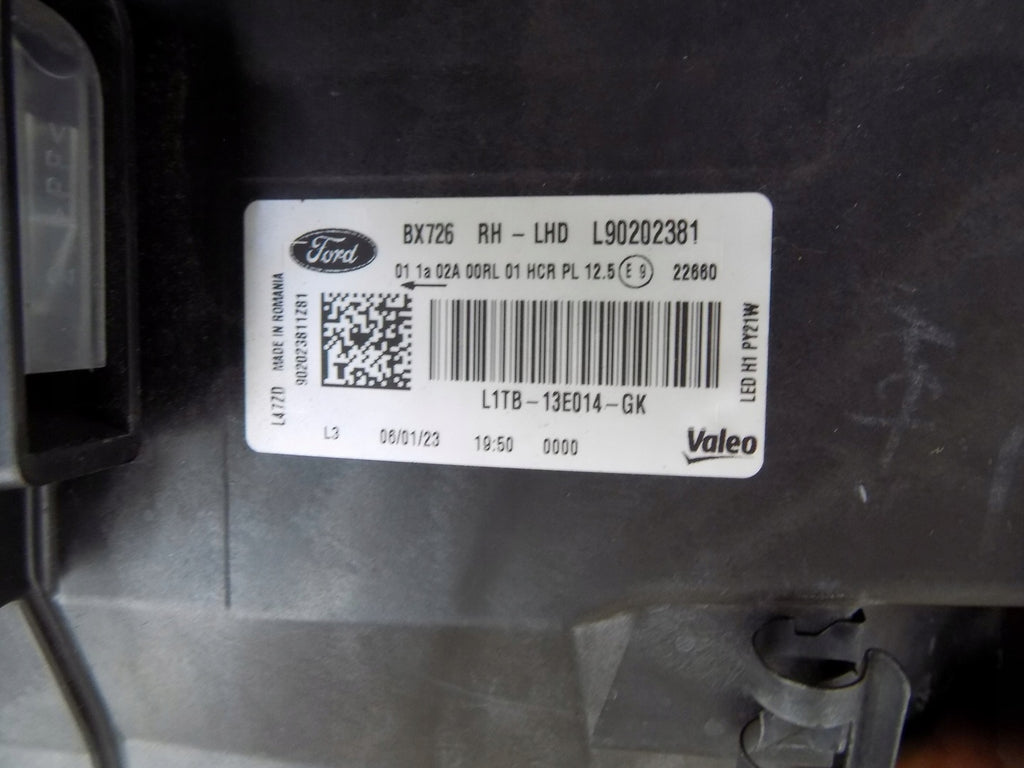 Frontscheinwerfer Ford Puma L1TB-13E014-GK LED Rechts Scheinwerfer Headlight SCH2906350646pc