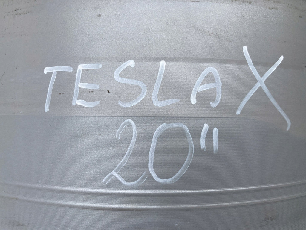 1x Alufelge 20 Zoll 10.0" 5x120 35ET Glanz Silber 1027225-00-A Tesla X Rim Wheel FEL9298271391de