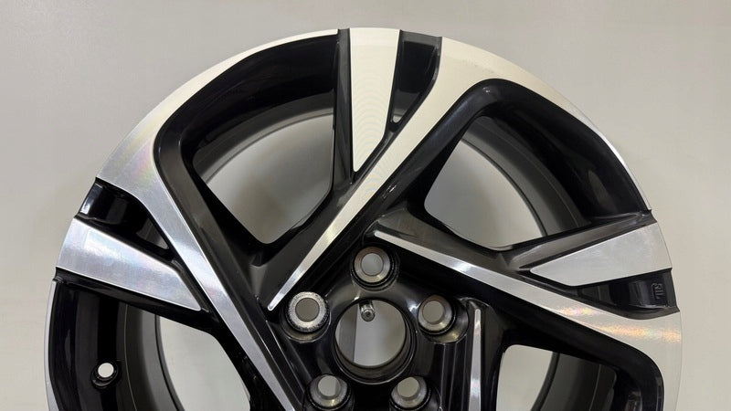 1x Alufelge 18 Zoll 7.0" 5x114.3 50ET Glanz Schwarz CMS1305 Toyota C-Hr FEL7070039698zi