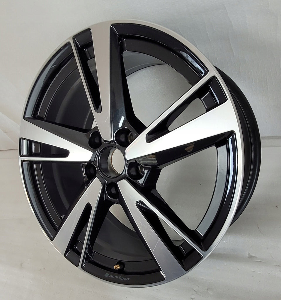 1x Alufelge 18 Zoll 8.0" 5x112 46ET 8Y0601025N Audi Rim Wheel