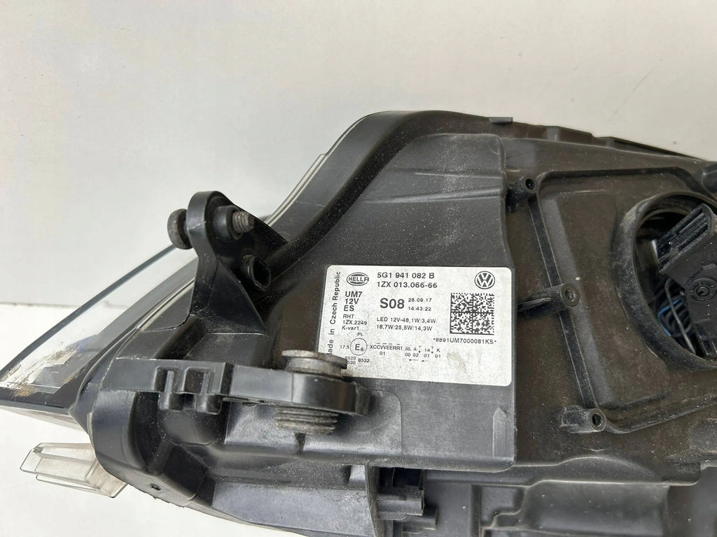 Frontscheinwerfer VW Golf VII 5G1941082B Rechts Scheinwerfer Headlight SCH1281732732ca