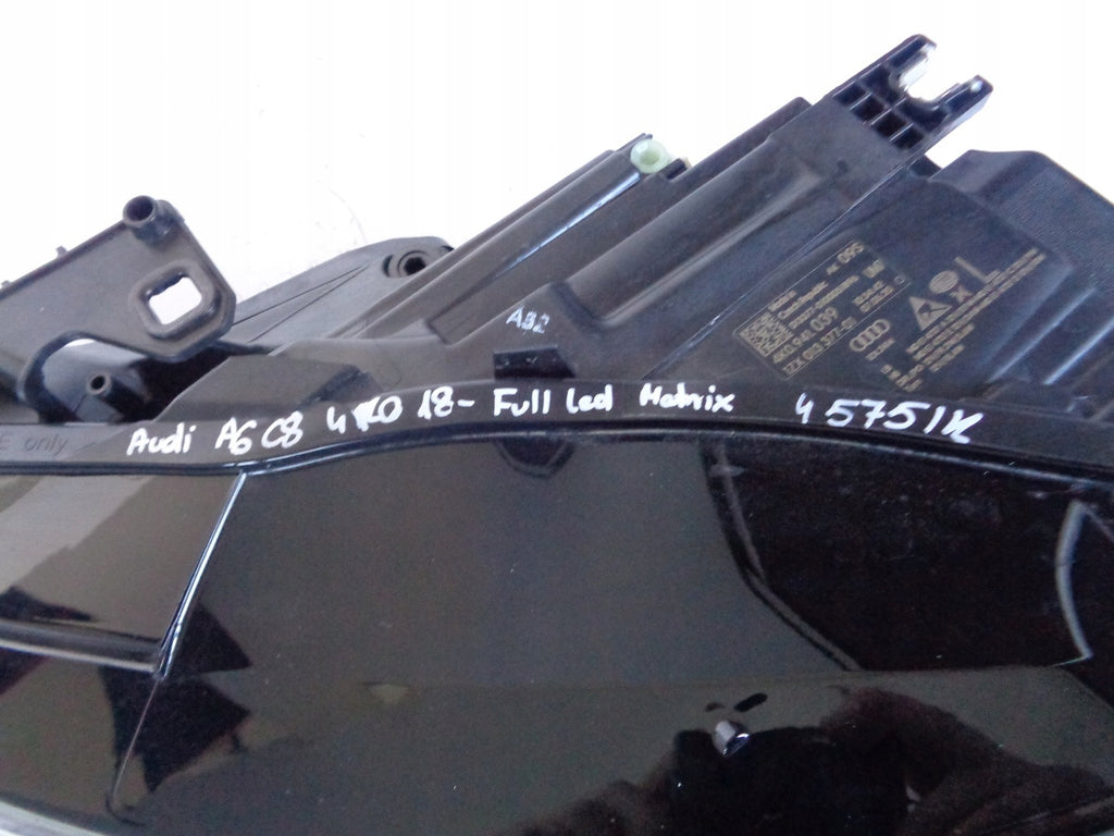 Frontscheinwerfer Audi A6 C8 4K0941039 Full LED Links Scheinwerfer Headlight SCH6023402213uh