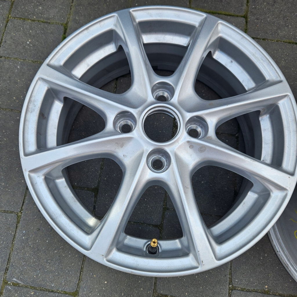 1x Alufelge 15 Zoll 6.0" 4x108 45ET Glanz Schwarz H1BJ-1007-J1A Ford Fiesta I FEL3622579200lh