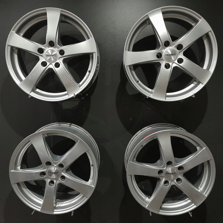 4x Alufelge 17 Zoll 7.5" 5x114.3 38ET Renault Rim Wheel FEL4394683435hu
