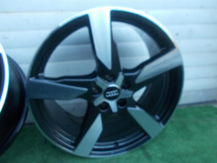 4x Alufelge 20 Zoll 8.5" 5x112 43ET Glanz Schwarz 4K0601025AD Audi Rim Wheel FEL5064712195uy