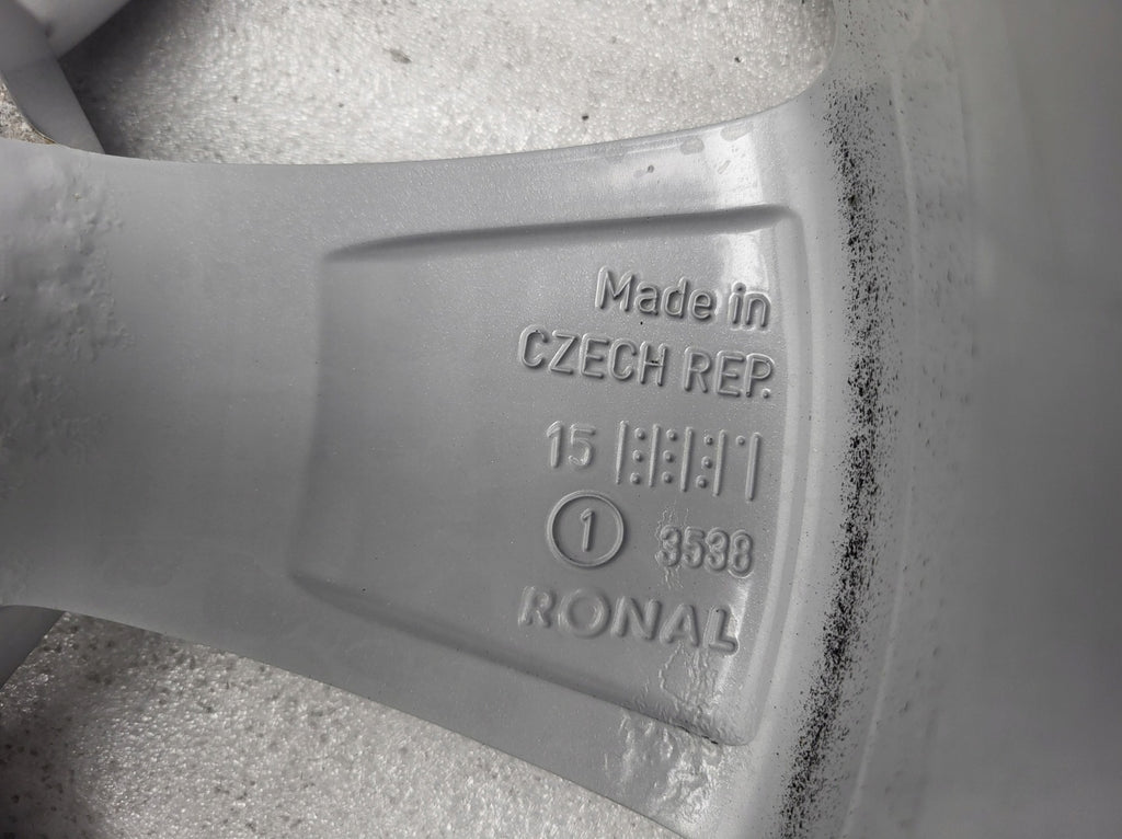 1x Alufelge 17 Zoll 6.5" 5x112 41ET Glanz Silber 3V0601025A Skoda Superb Iii FEL9280110068ky