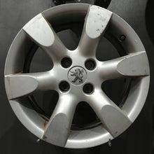Load image into Gallery viewer, 4x Alufelge 16 Zoll 6.5" 4x108 31ET Glanz Silber 9681285480 F510019 Peugeot I FEL1787178167lk