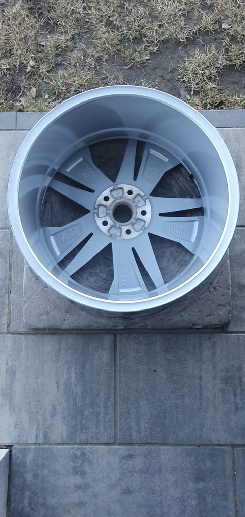 1x Alufelge 19 Zoll 8.0" 5x112 45ET Glanz Silber 5LA601025C Skoda Karoq Enyaq FEL4319222647he