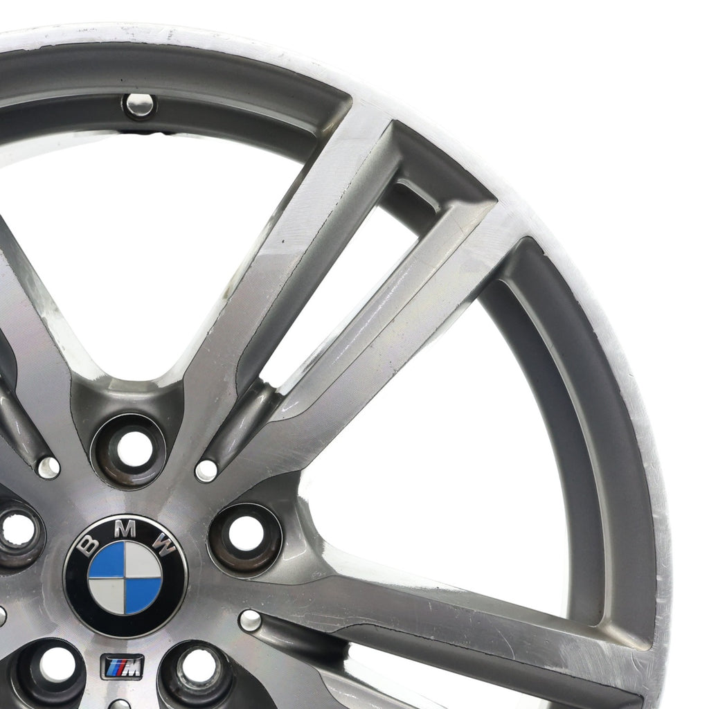 1x Alufelge 18 Zoll 8.0" 5x112 57ET Glanz Graphit 7848602 BMW F45 F46 Mg FEL1672172129js