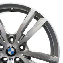 Load image into Gallery viewer, 1x Alufelge 18 Zoll 8.0" 5x112 57ET Glanz Graphit 7848602 BMW F45 F46 Mg FEL1672172129js