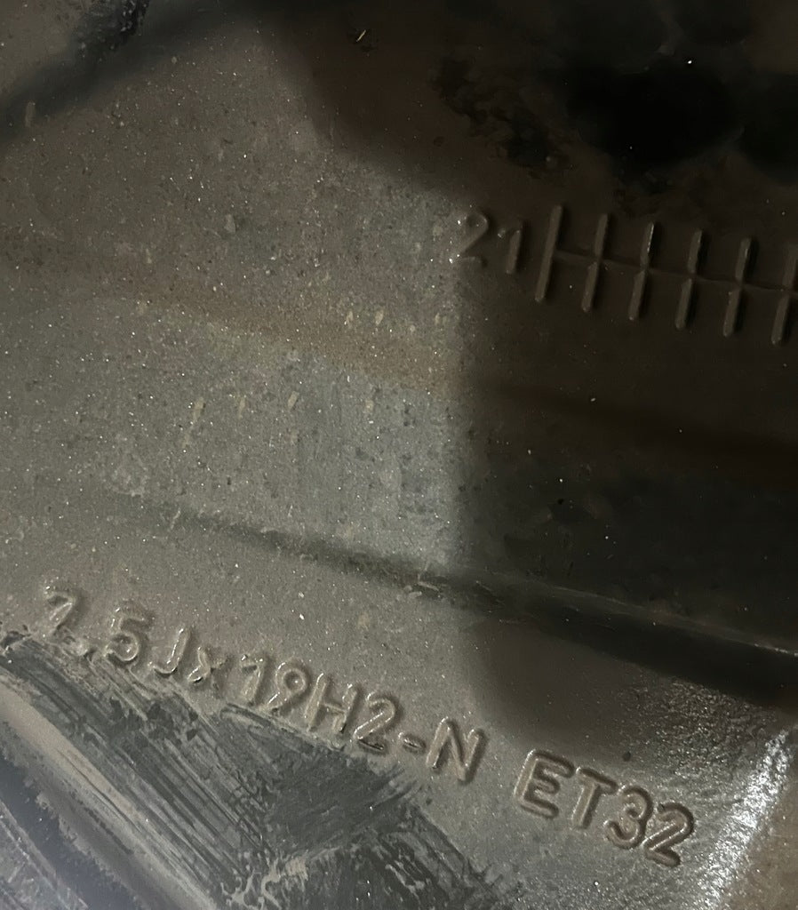 1x Alufelge 19 Zoll 7.5" 5x112 32ET Glanz Silber A2934011200 Mercedes-Benz Eqc FEL9110087742bv