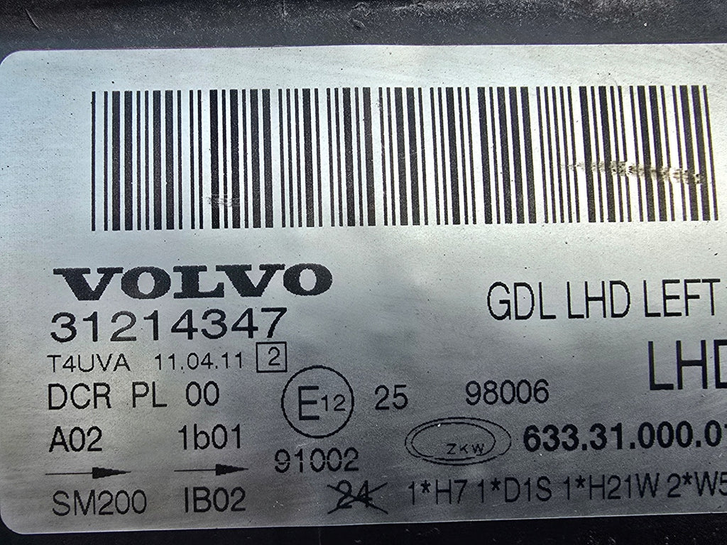 Frontscheinwerfer Volvo V70 S80 31214347 Xenon Links Scheinwerfer Headlight SCH7364215725yn